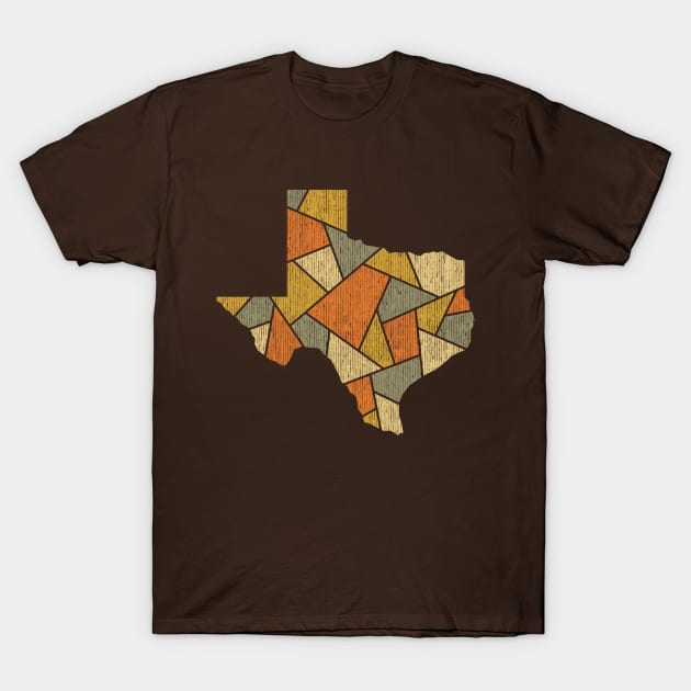 Texas Mosaic - Big Bend T-Shirt by dSyndicate